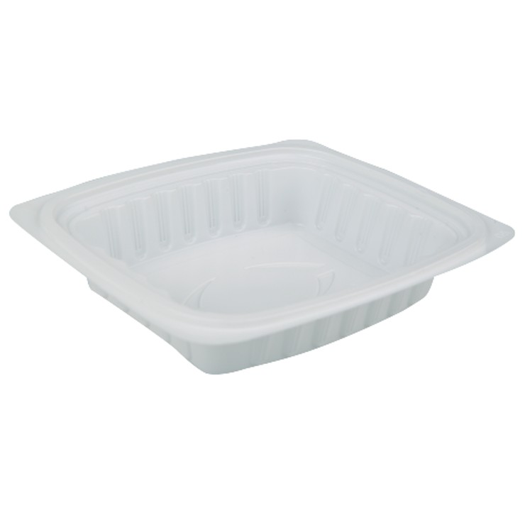 Graphic Packaging 316603019 Ecotainer™ Polystyrene 8 oz Soup Container Flat  Lids - 3 7/8Dia. x 1/2H